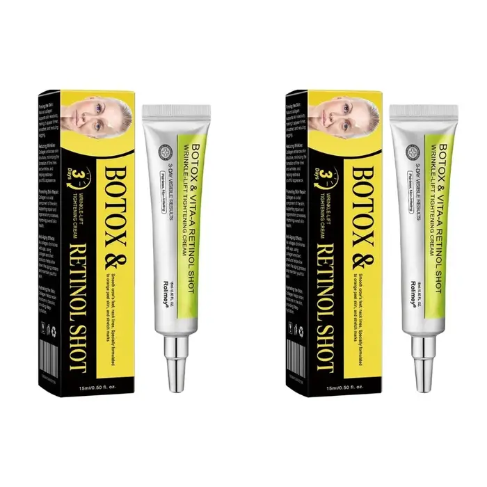 1/2 pièces 15ml Rolimey Vita-A Retinol Shot Crème Anti-rides et Raffermissante