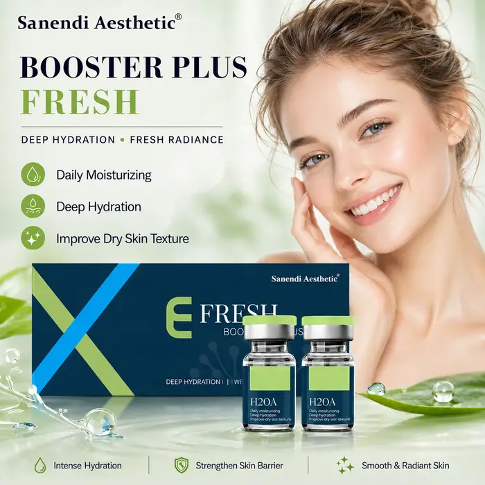 Sérum coréen Skin Booster EX-me pour une hydratation profonde du visage, ampoules lissantes eosome, solution liquide éclatante, essence Der.pen