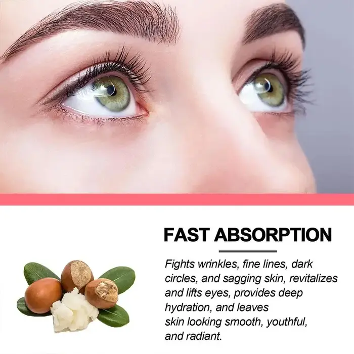 La crème pour les yeux au rétinol améliore l'élasticité de la peau et soulage le liquide d'essence de cernes pour le