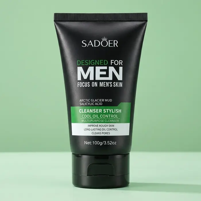 SADOER Nettoyant Visage Homme à l'Acide Salicylique