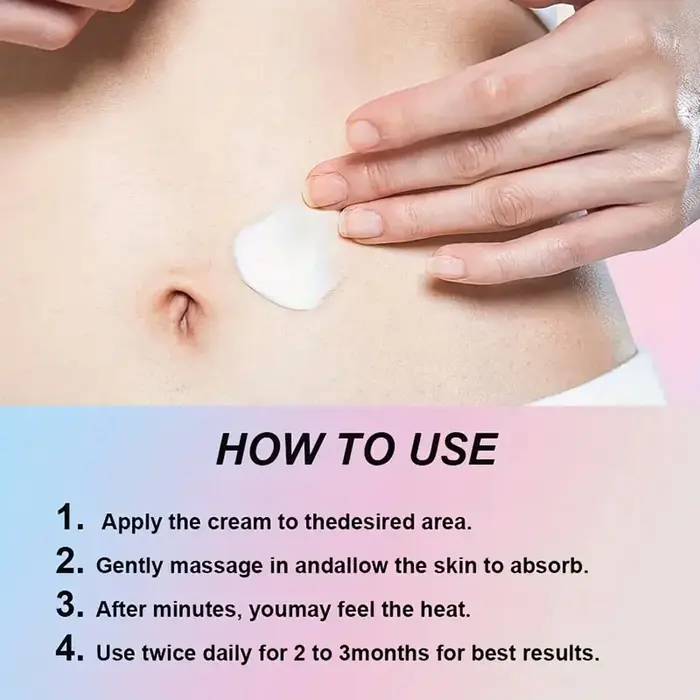 Nouvelle crème raffermissante pour le corps