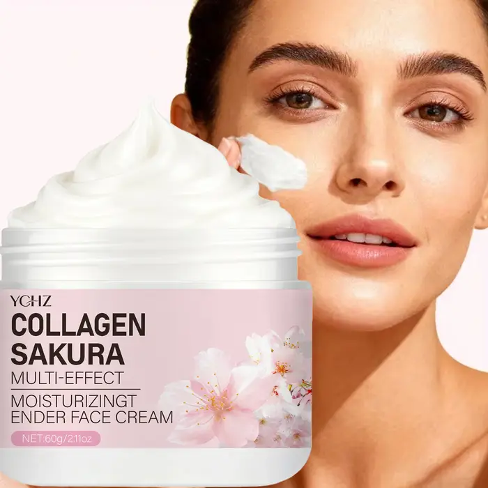 Crème Sakura : Hydratation intense pour peaux sèches