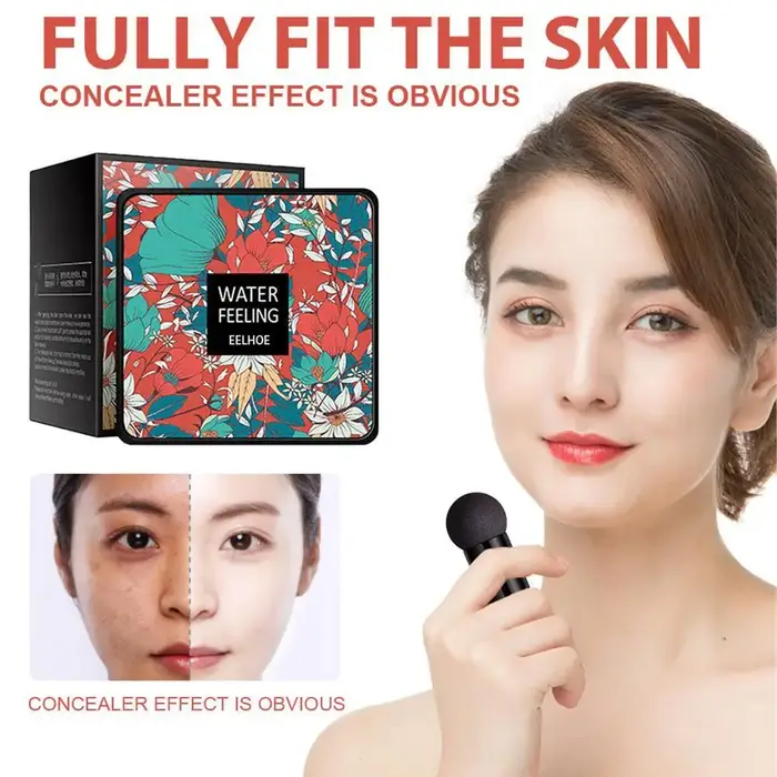 BB CC crème visage fond de teint correcteur coussin champignon Base imperméable éclaircir maquillage éclaircissant ton