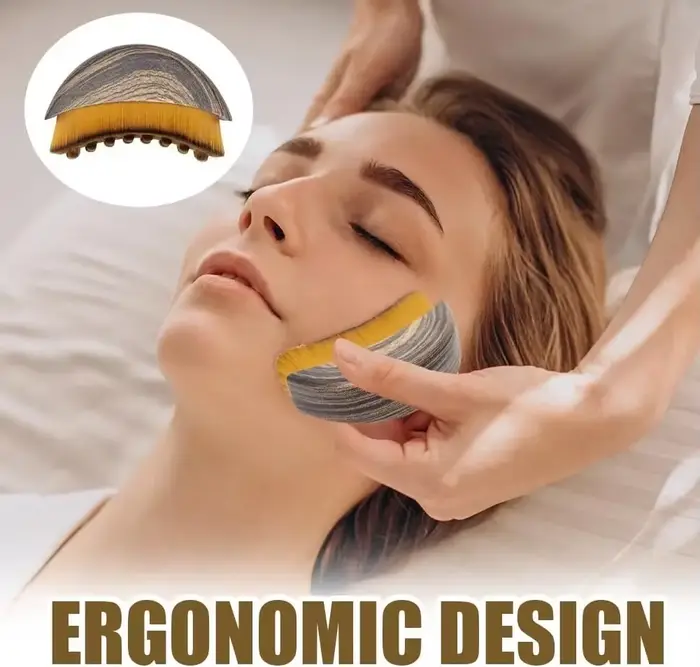 Brosse pour le visage à Contour lymphatique