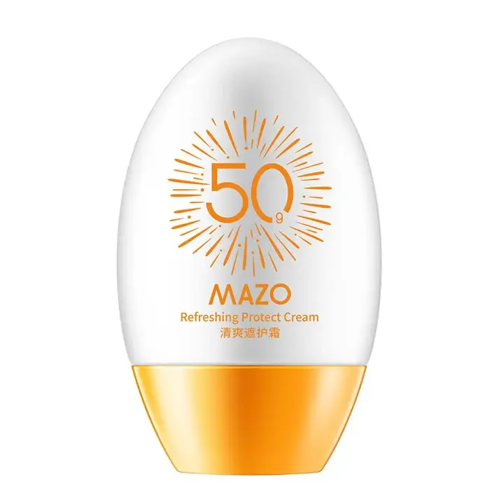 Crème solaire SPF 50+, imperméable, résistante à la sueur, pour le visage et le corps, rafraîchissan