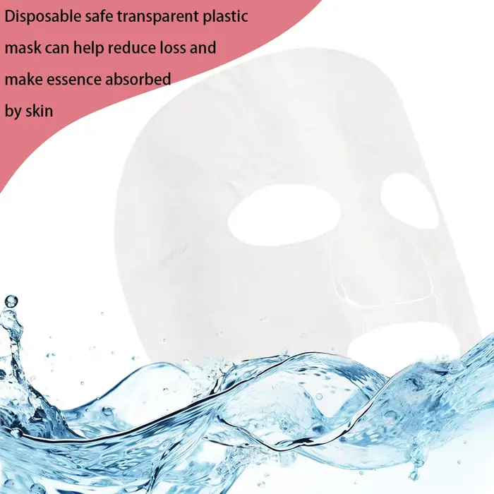 200/500 feuilles masque Facial Transparent hydratant