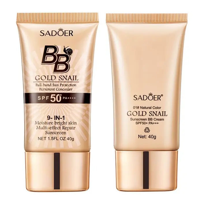 SADOER or escargot crème solaire BB fond de teint correcteur