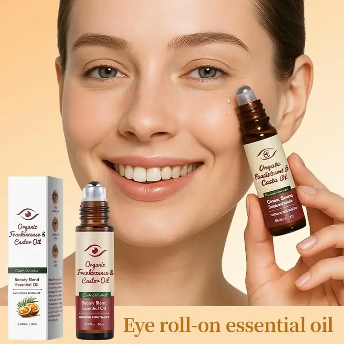 Sérum pour les yeux à l'huile de ricin
