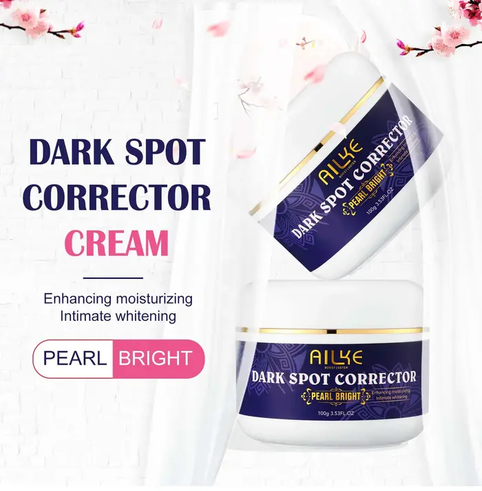 AILKE Crème visage dissolvant de taches foncées Double Glutathion