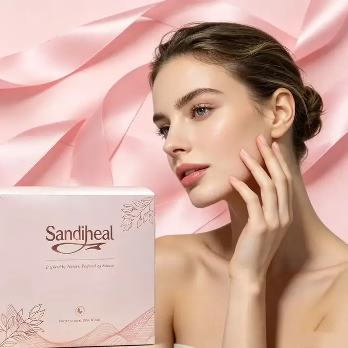 Coffret de sérum de soin luxueux rose – Laisse la peau éclatante, hydratée et nourrie