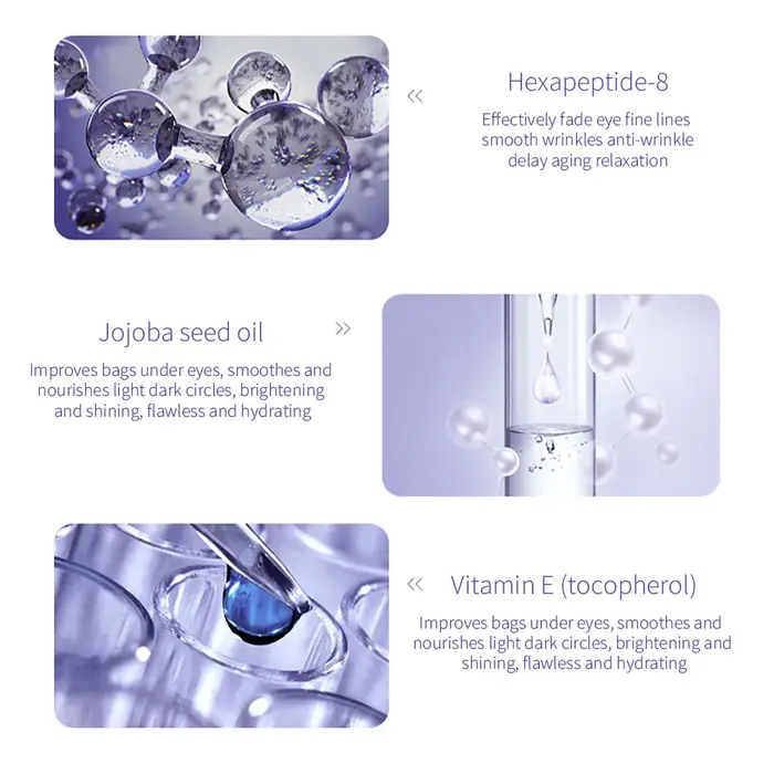 Capsule de sérum pour les yeux du sixième Peptide
