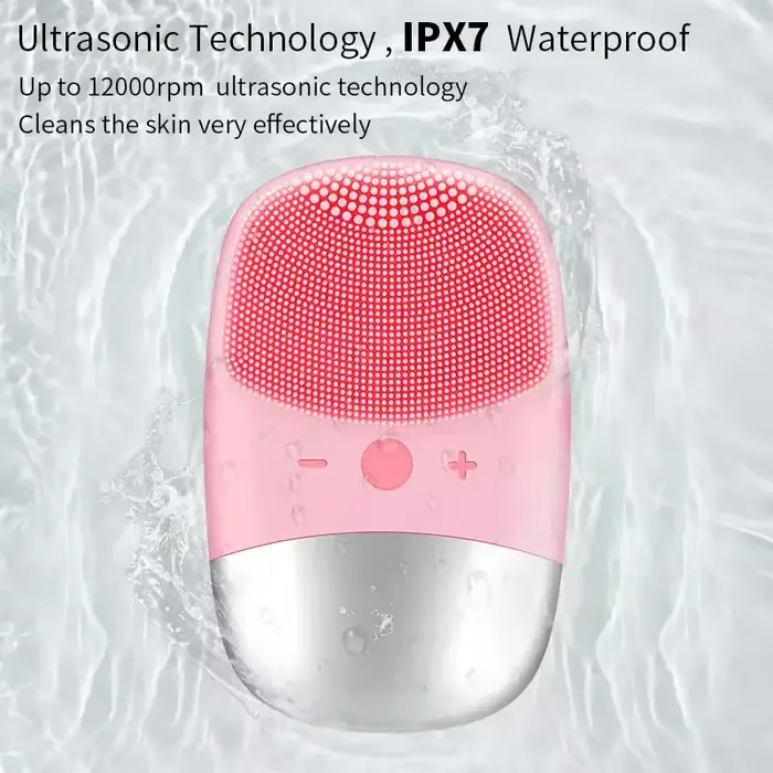 Brosse nettoyante électrique sonique pour le visage