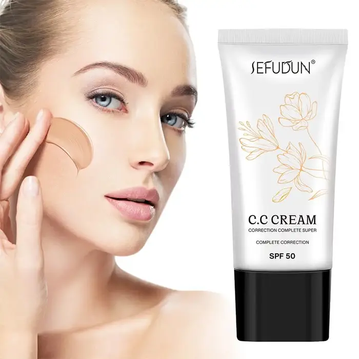 Crème CC Coréenne à Couleur Changeante SPF 50