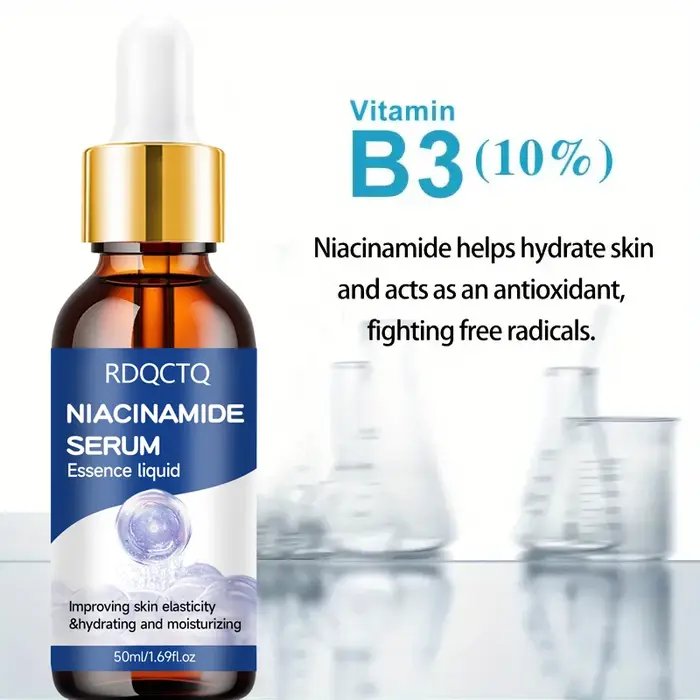 Sérum Niacinamide - Essence hydratante pour le visage pour l'élasticité de la peau
