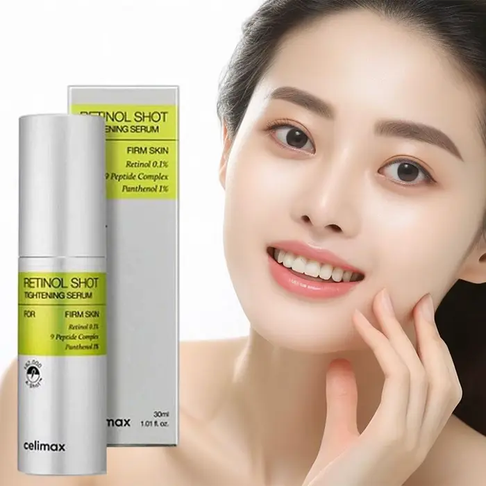 Sérum Crème Contour des Yeux au Rétinol Celimax Hydratant Éclatant Tous Types de Peau Soin Visage Doux et Nourrissant Anti-Âge