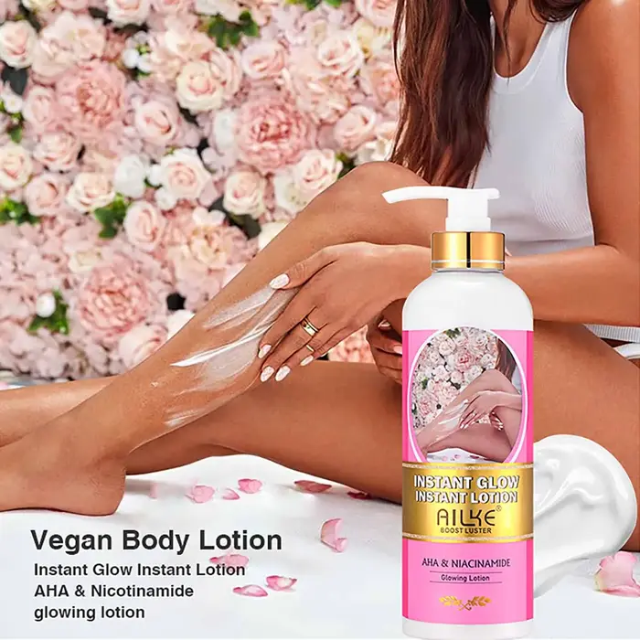 Crème éclaircissante pour le corps avec AHA et Niacinamide