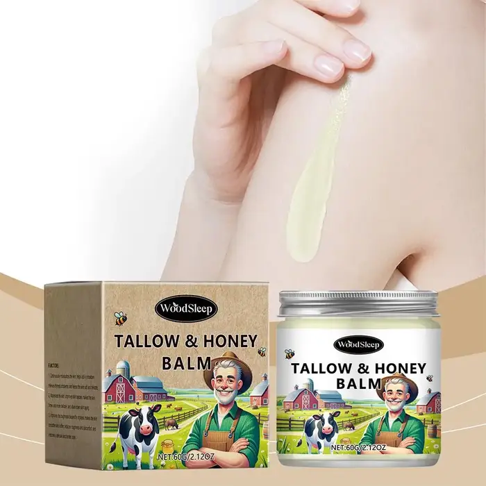 Baume fouetté au Tallow de bœuf et au miel