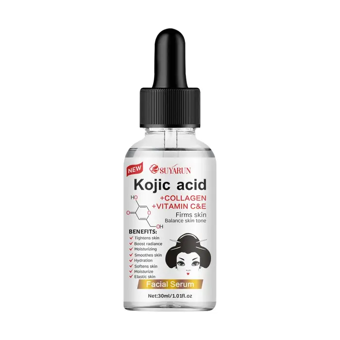 SUYARUN Sérum visage propolis VITAMIN E & Kojic Acid - Traitement anti-âge éclaircissant